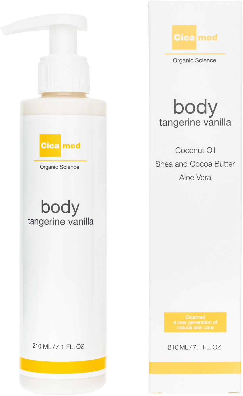 Cicamed Organic Science Body Tangerine Vanilla 210 ml Cicamed