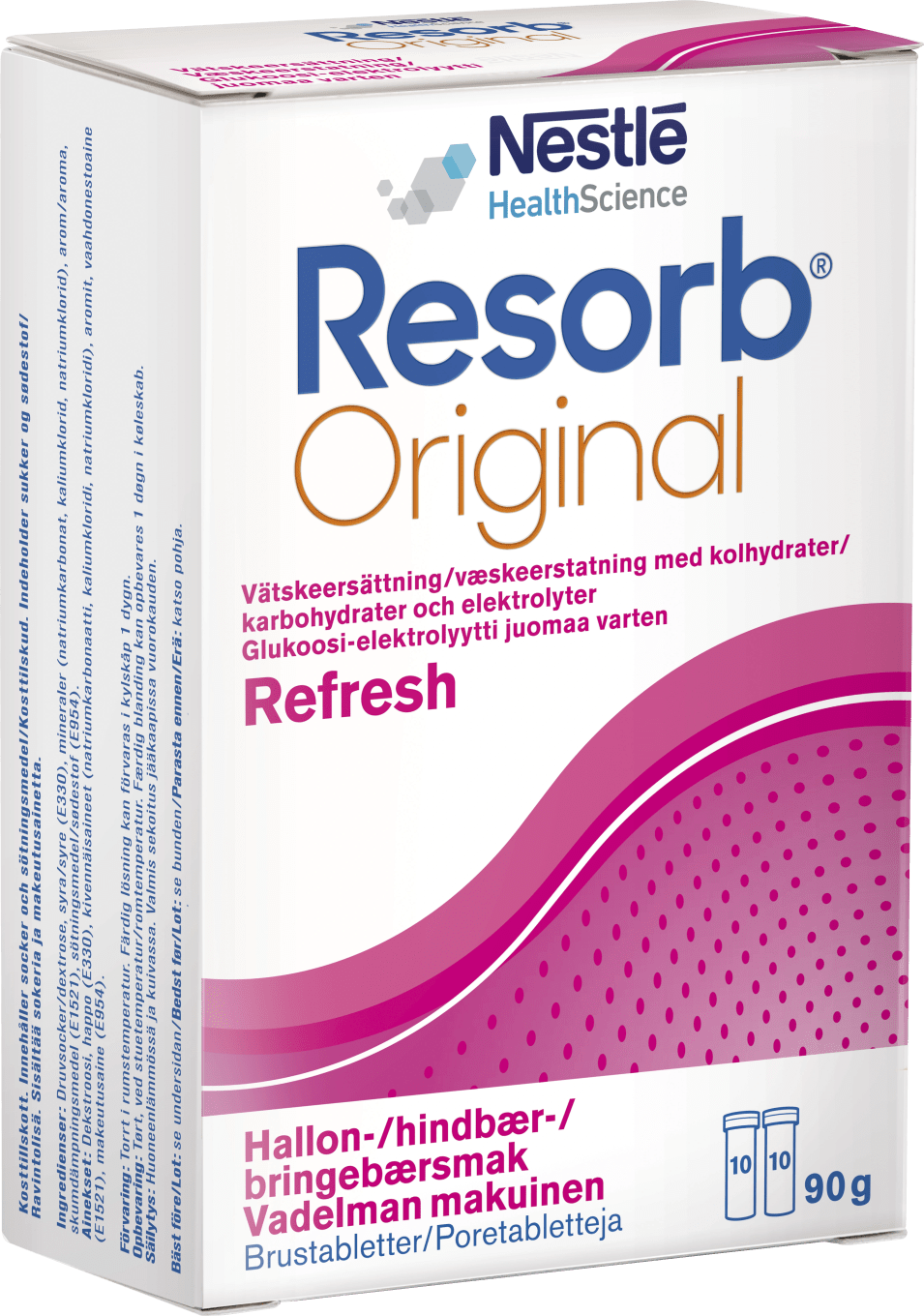 Resorb Original Hallon 20 brustabletter Resorb