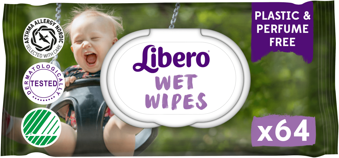 Libero Wet Wipes Våtservetter 64-pack Libero