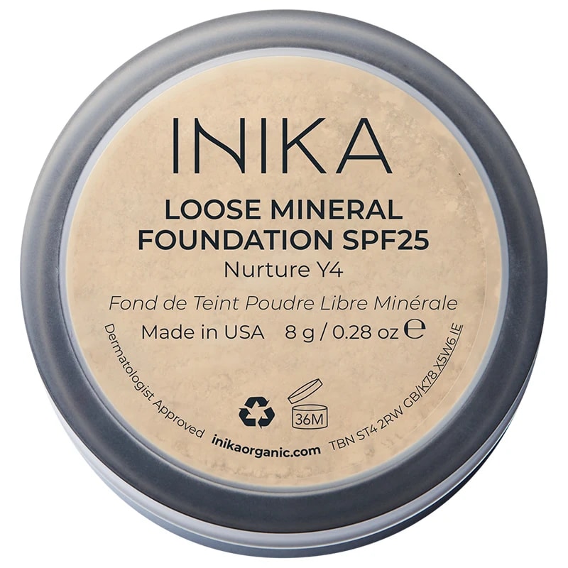 INIKA Loose Mineral Foundation SPF25 8 g Nurture Inika Organic