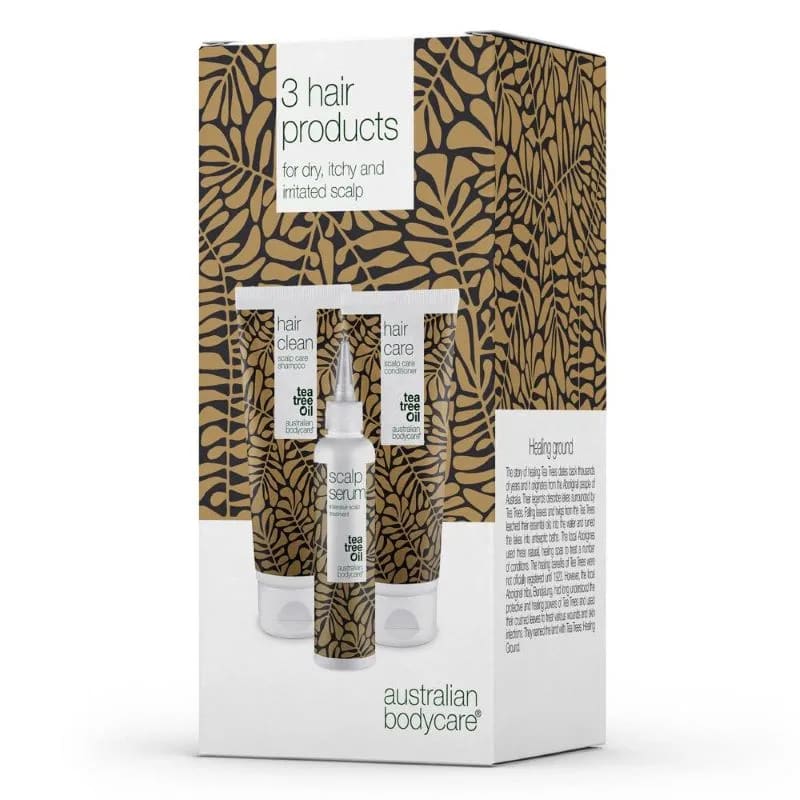 Australian Bodycare 3 Hair Products for dry, itchy and irritated scalp Australian Bodycare