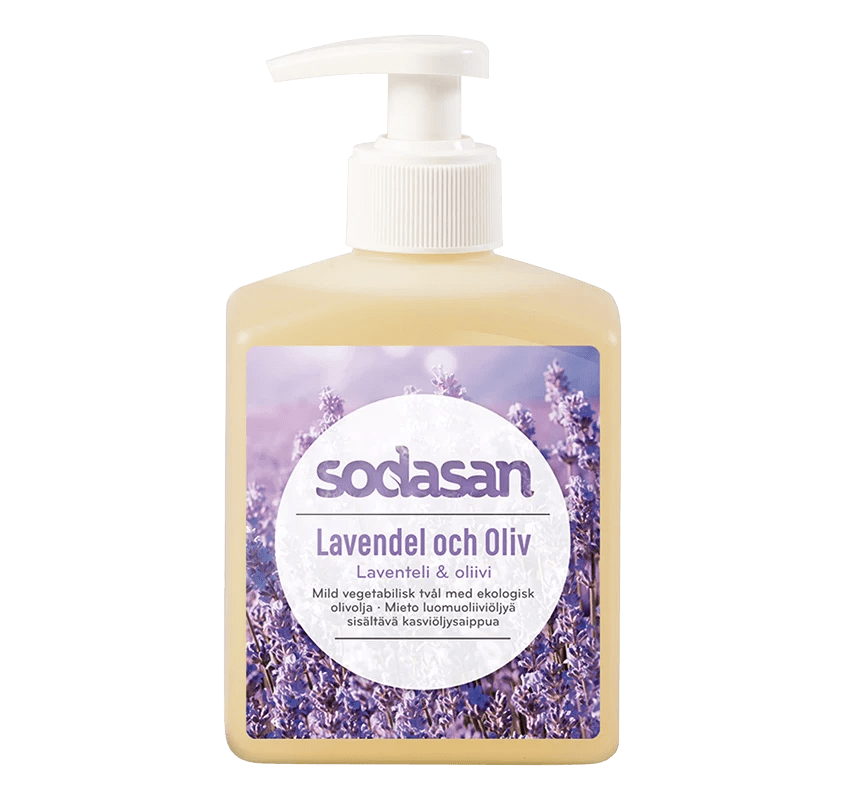 Sodasan Ekologisk Tvål Lavendel & Oliv 300 ml Sodasan