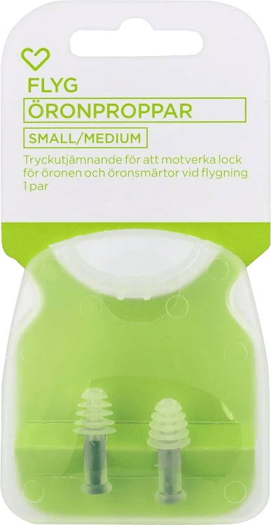 Hjärtats flygpropp small/medium 1 par Hjärtats