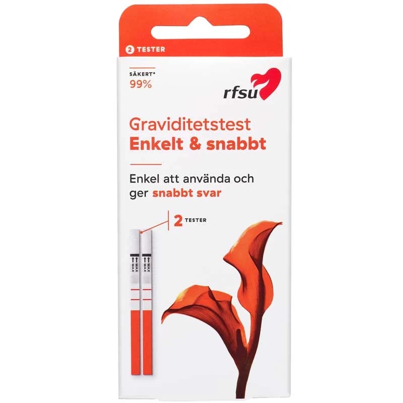 RFSU Graviditetstest teststickor 2-pack Rfsu