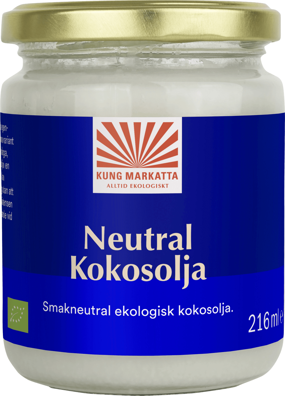 Kung Markatta Neutral Kokosolja Eko 216 ml Kung Markatta