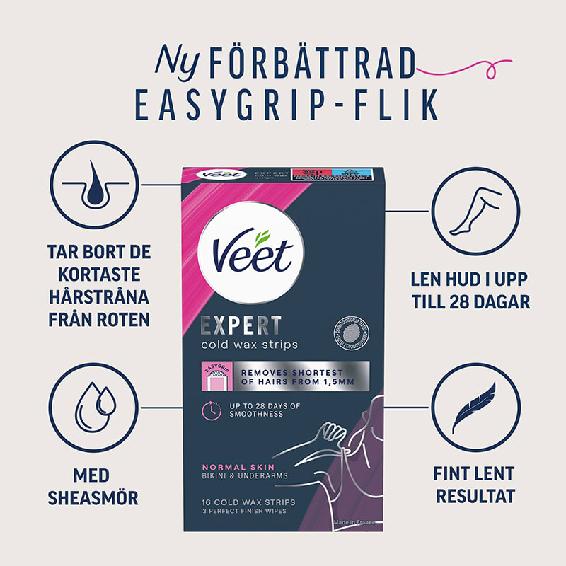 Veet Wax Strips Bikini 16 st Veet