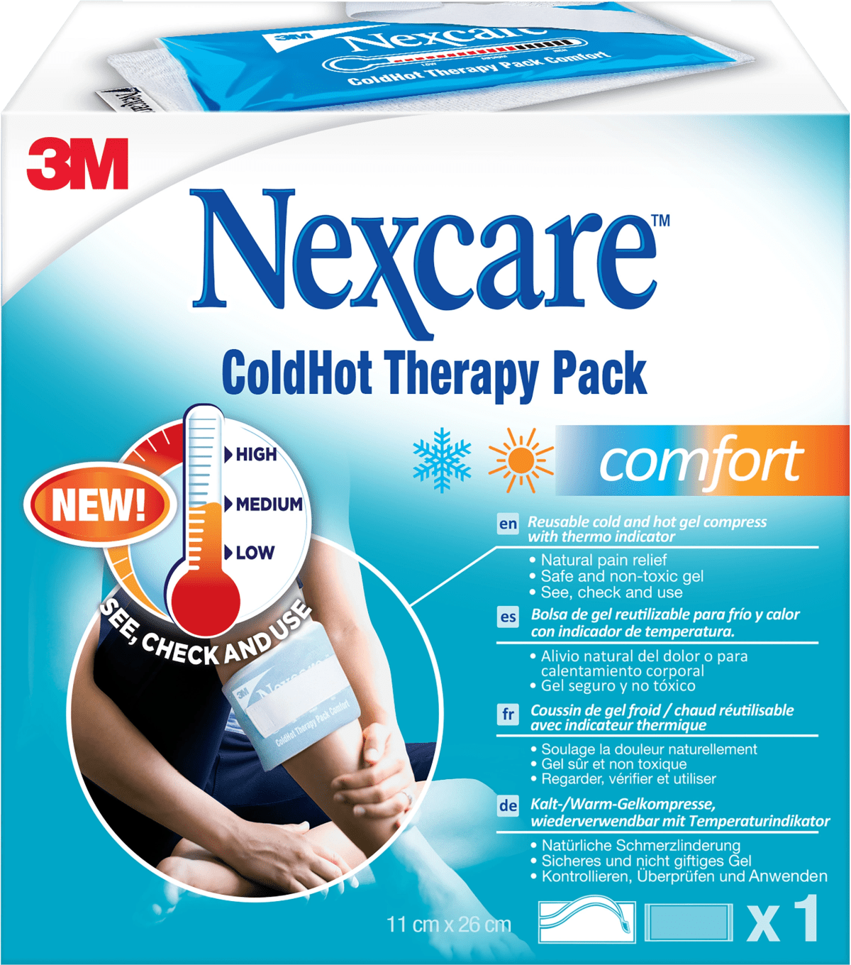 Nexcare ColdHot Therapy pack Comfort 1 st Nexcare