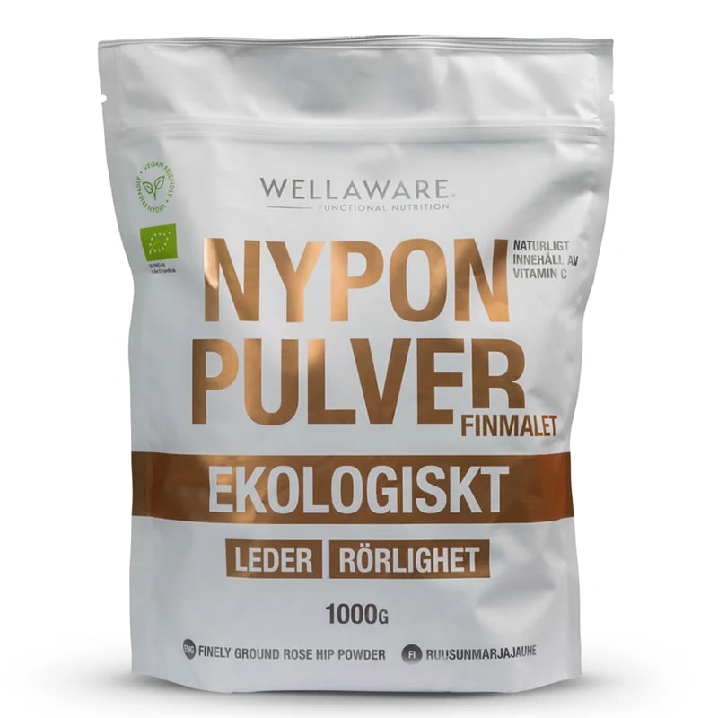 WellAware Ekologiskt Nypon Finmald 1 kg WellAware