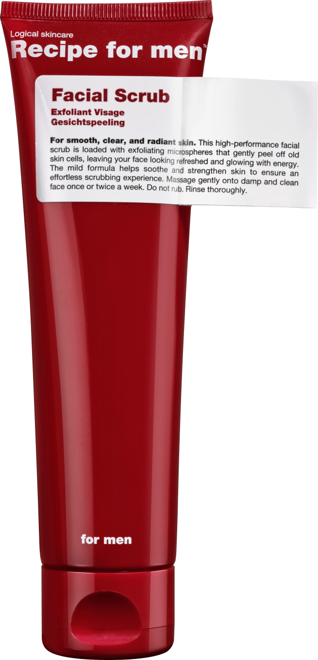 Recipe for Men Facial Scrub 100 ml Recipe for Men
