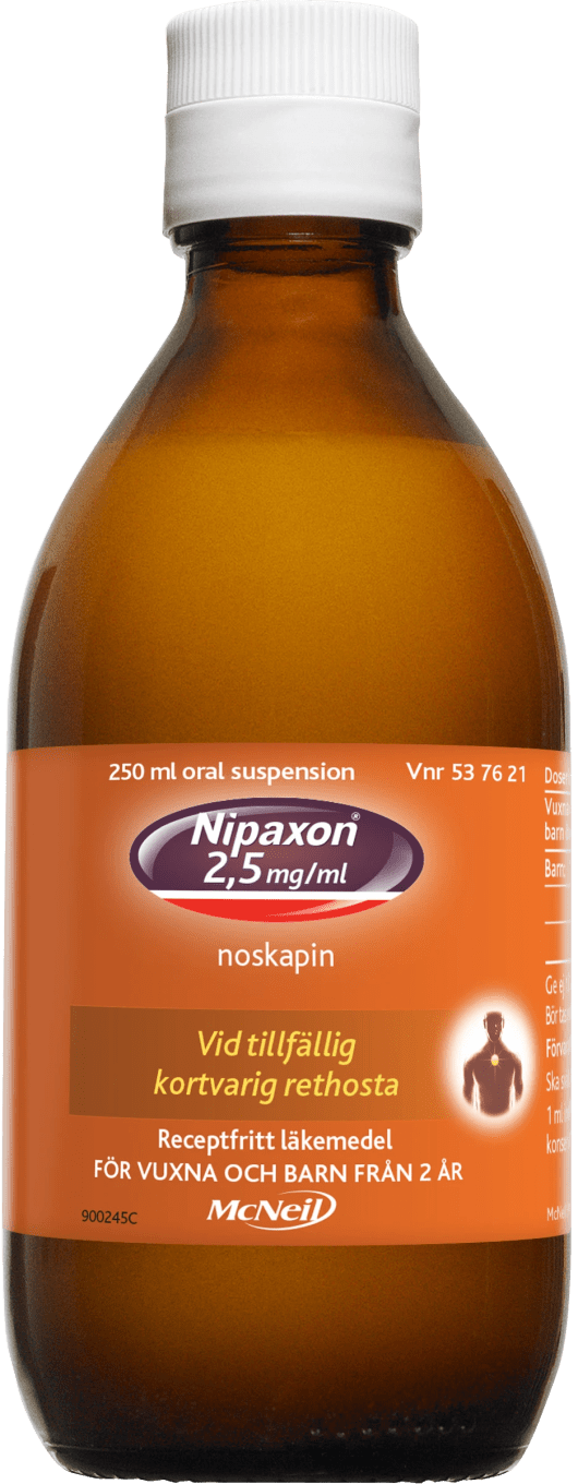 Nipaxon oral suspension 2,5 mg/ml 250 ml Nipaxon