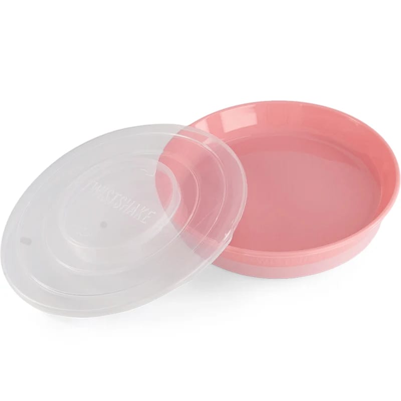 Twistshake Tallrik Pastell Rosa Twistshake