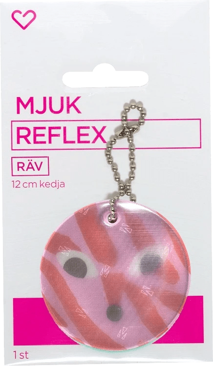 Hjärtats Reflex Mjuk Räv Hjärtats