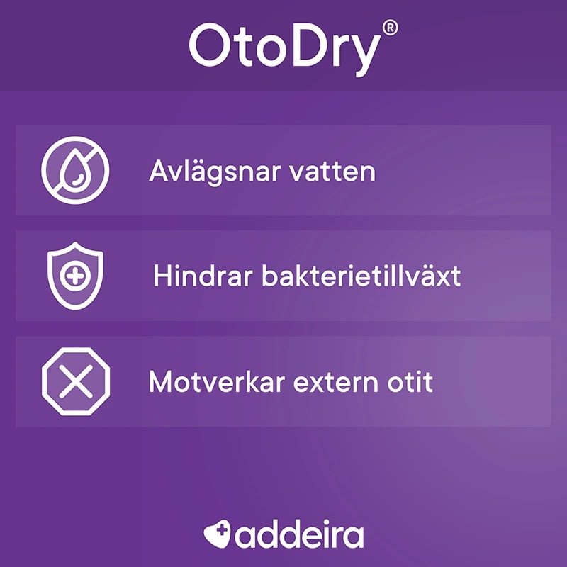 Addeira OtoDry Spray mot simmaröra 30 ml Addeira