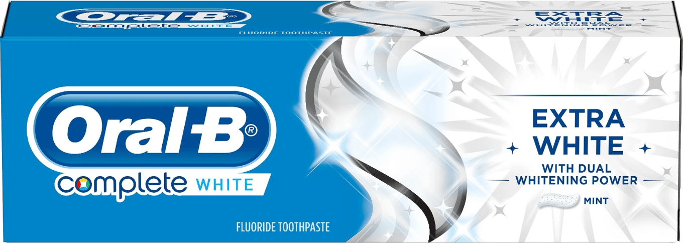 Oral-B Complete Plus Extra White Tandkräm 75 ml Oral-B