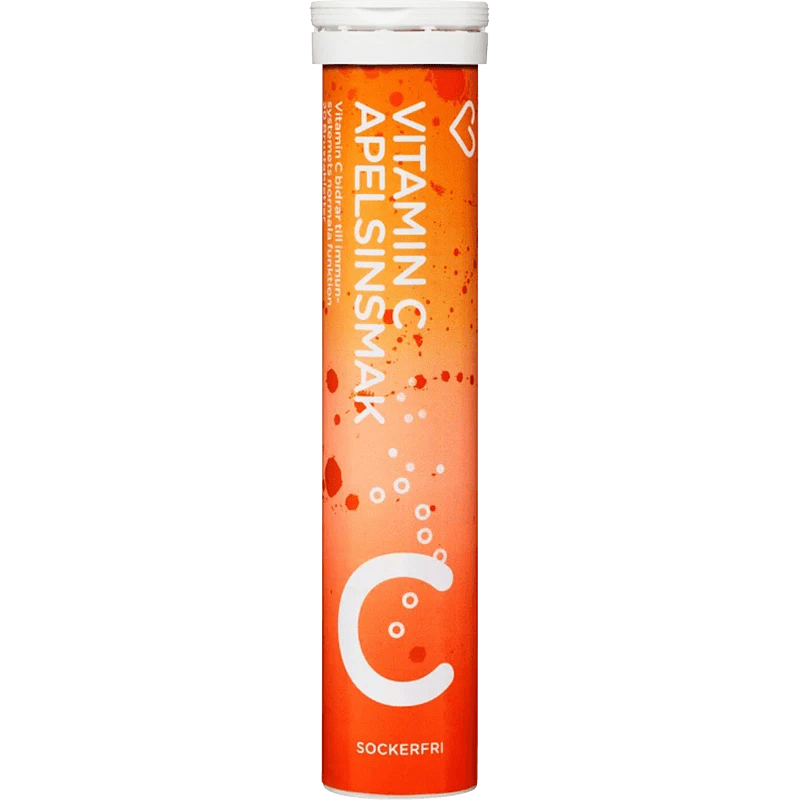 Hjärtats Vitamin C Apelsin 20 brustabletter Hjärtats