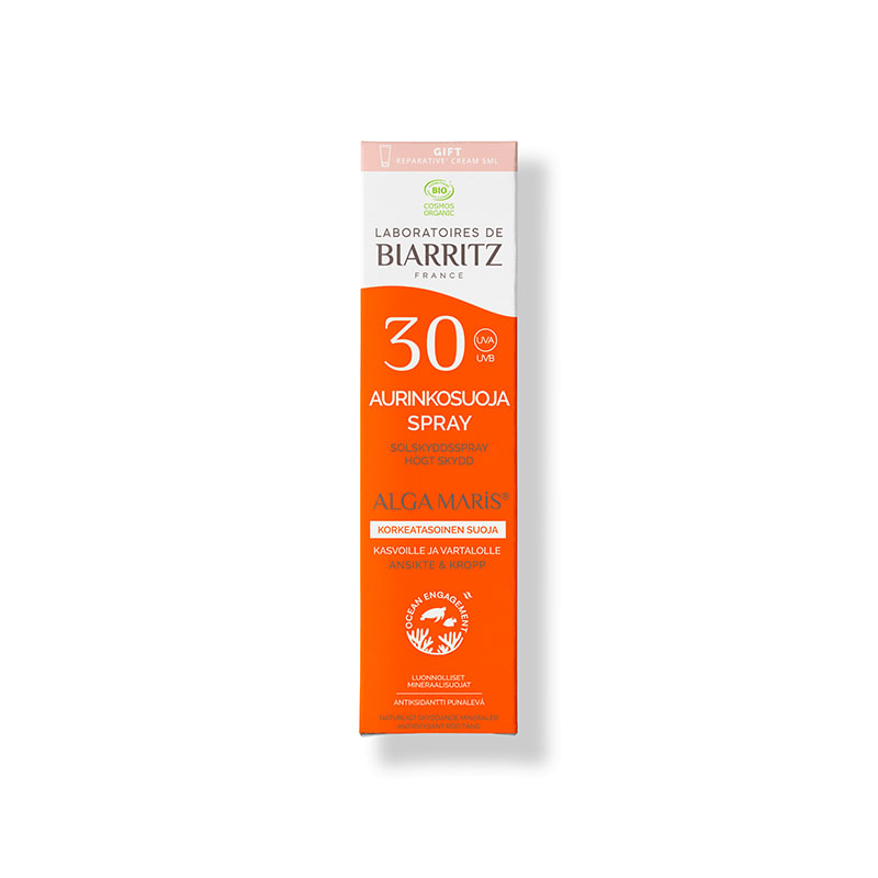 Laboratoires de Biarritz Alga Maris Sunscreen Spray SPF30 100 ml Laboratoires de Biarritz