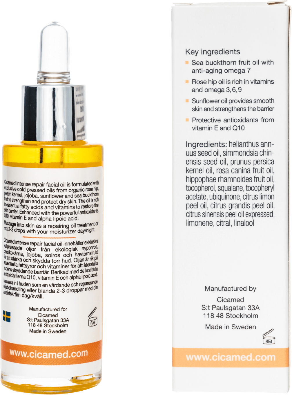Cicamed Organic Science Intense Repair Facial Oil 30 ml Cicamed