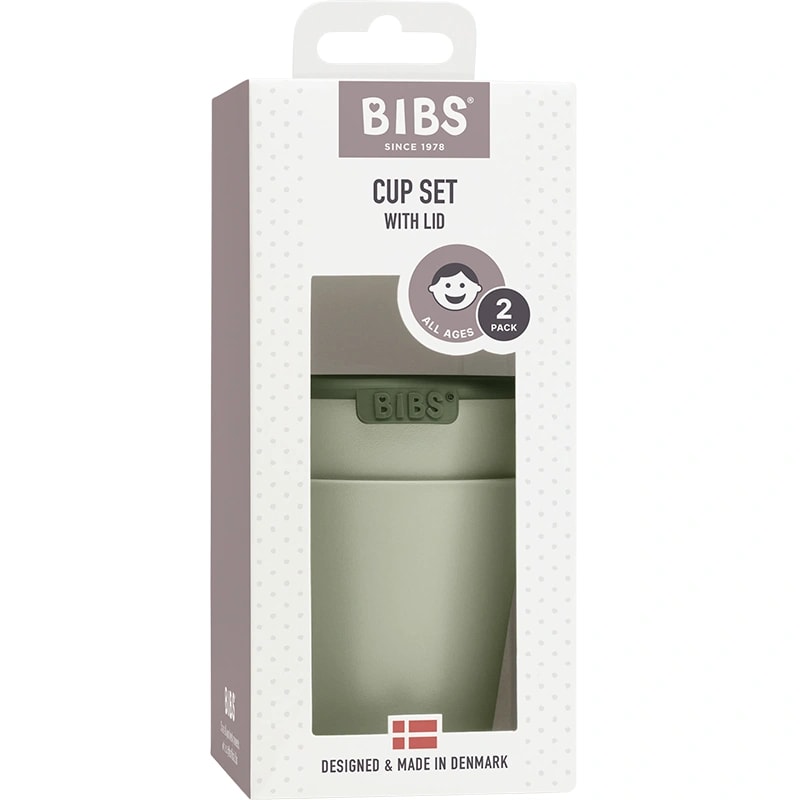 BIBS Cup Set Sage Bibs