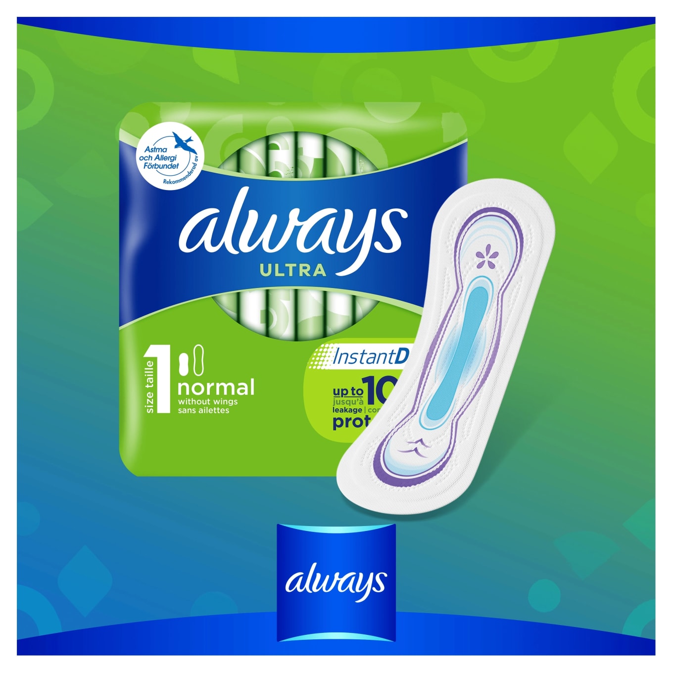 Always Ultra Day Bindor Normal Stl 1, 16 St Always