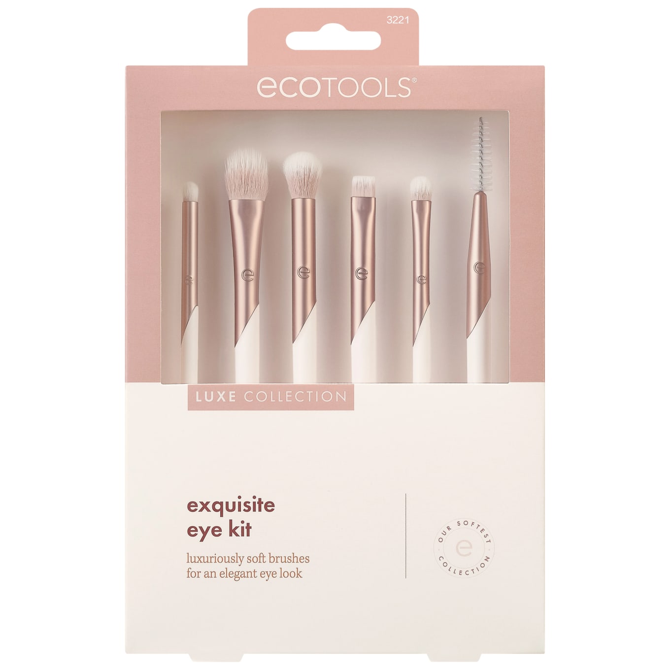 EcoTools Luxe Exquisite Eye Makeup Brush Set Ecotools