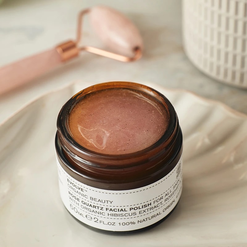 Evolve Organic Beauty Rose Quartz Facial Polish 60 ml Evolve Organic Beauty