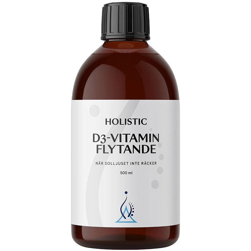 Holistic D3-vitamin flytande 500 ml Holistic