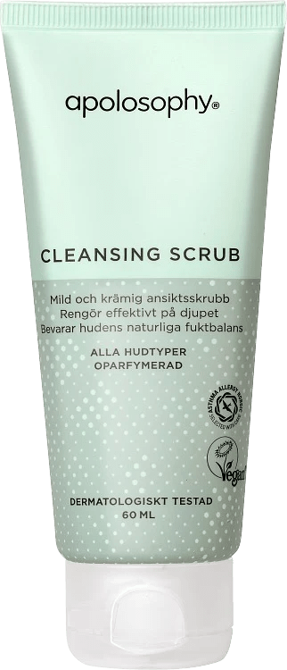 Apolosophy Face Cleansing Scrub Oparfymerad 60 ml Apolosophy