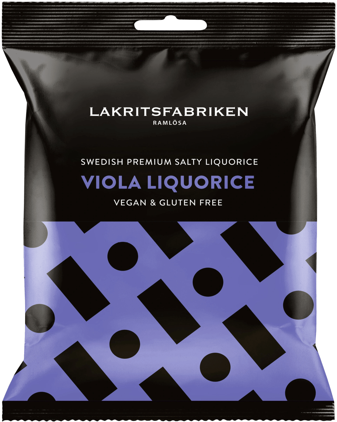 Lakritsfabriken Premium White Salty Viola 100 g Lakritsfabriken