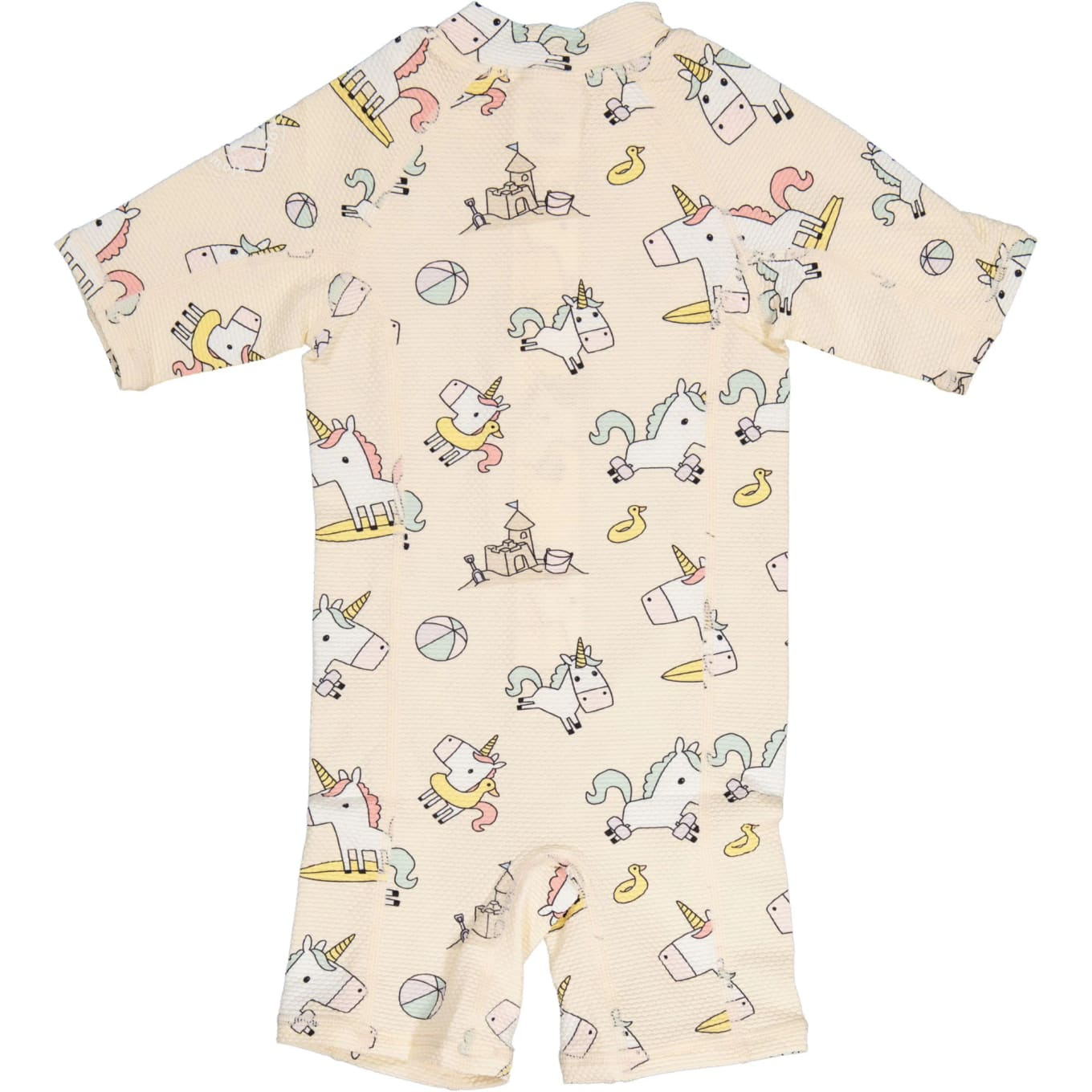 Geggamoja UV Dräkt Beige Unicorn 50+ 146/152 Geggamoja