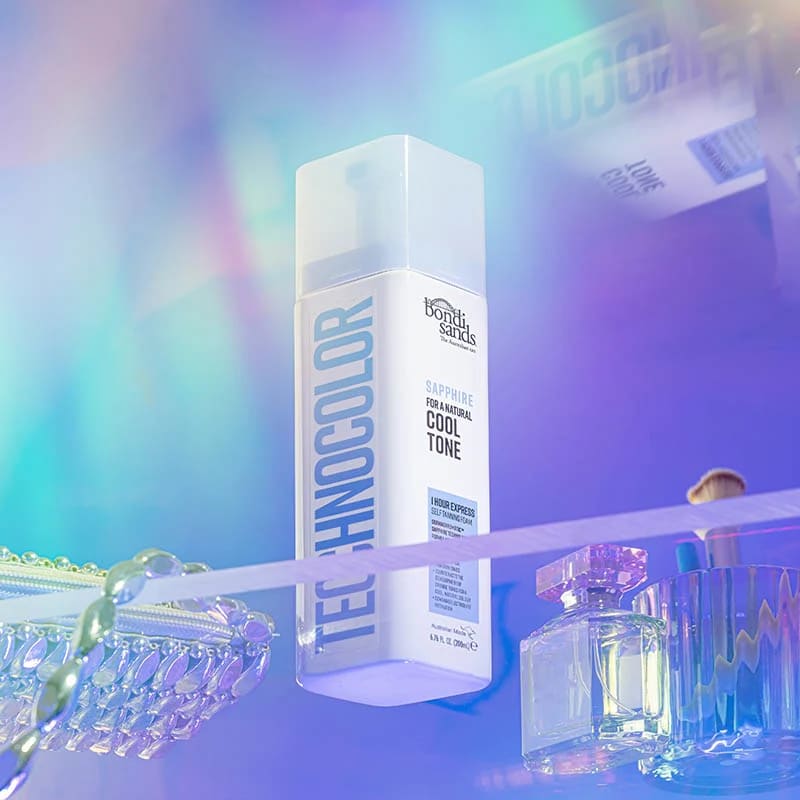 Bondi Sands Technocolor 1 Hour Express Self Tanning Foam Sapphire (Cool Tone) 200 ml Bondi Sands