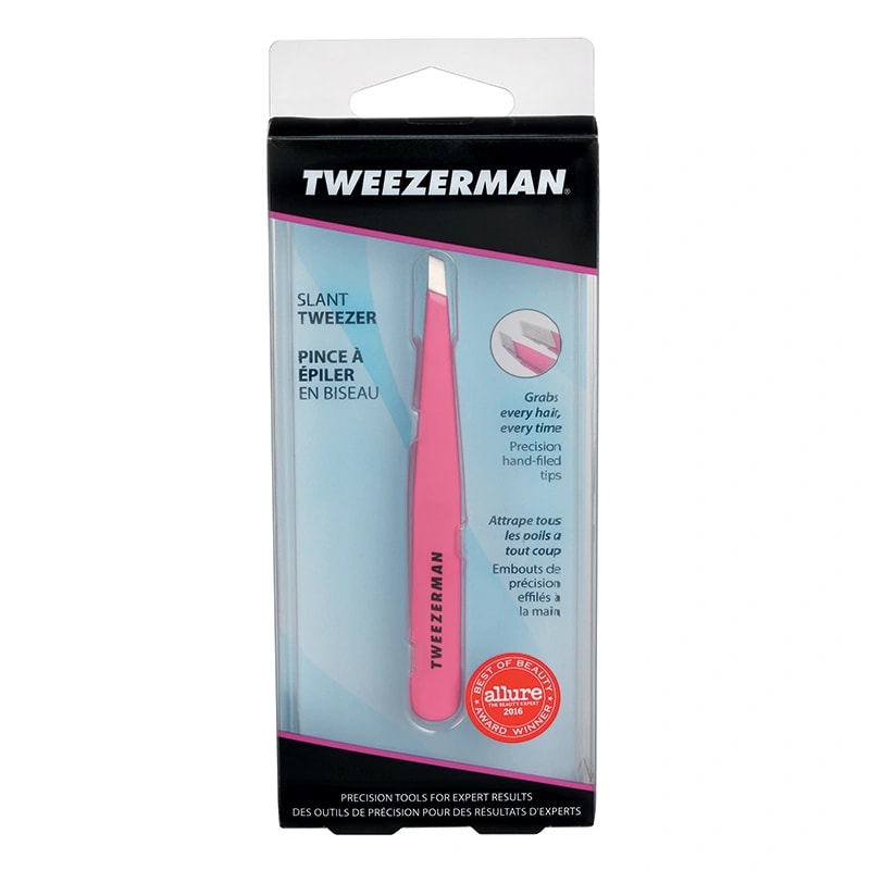 Tweezerman Slant Tweezer Pretty In Pink Tweezerman