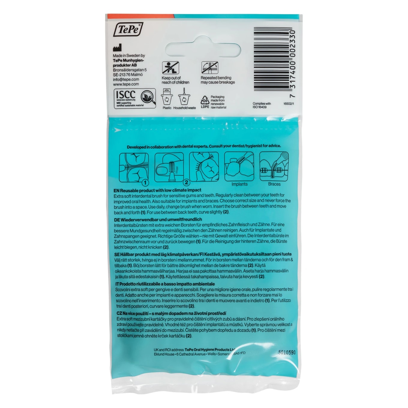 TePe mellanrumsborste extra mjuk 0,5 mm TePe