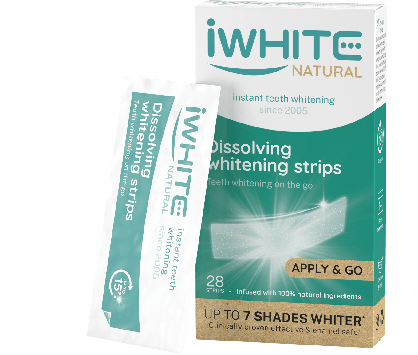 iWhite Natural Dissolving Strip Iwhite