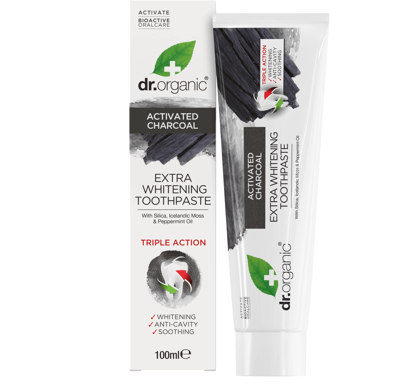 Dr. Organic Activated Charcoal Toothpaste 100 ml Dr.Organic