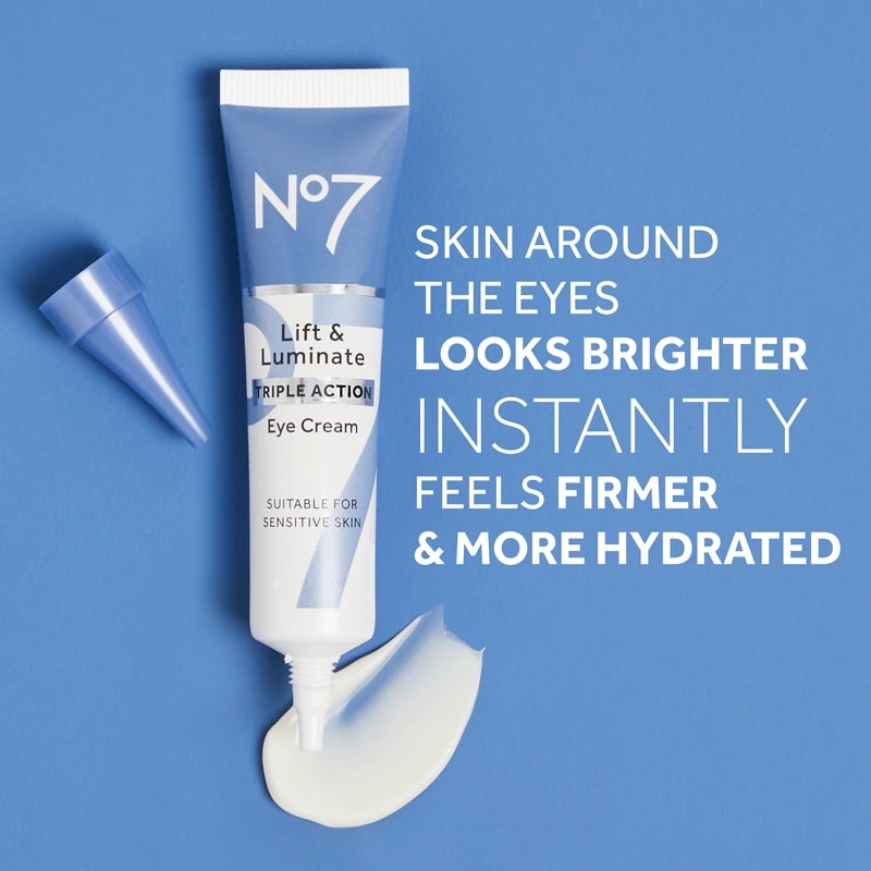 No7 Lift & Luminate Triple Action Eye Cream 15 ml No7