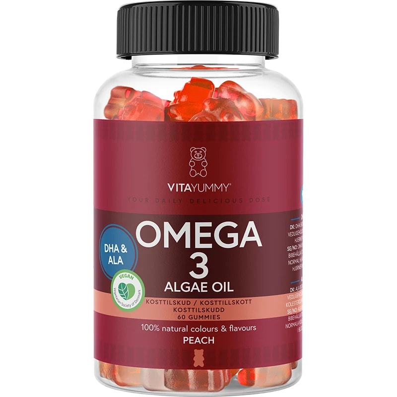 VitaYummy Omega-3 Peach 60st VitaYummy