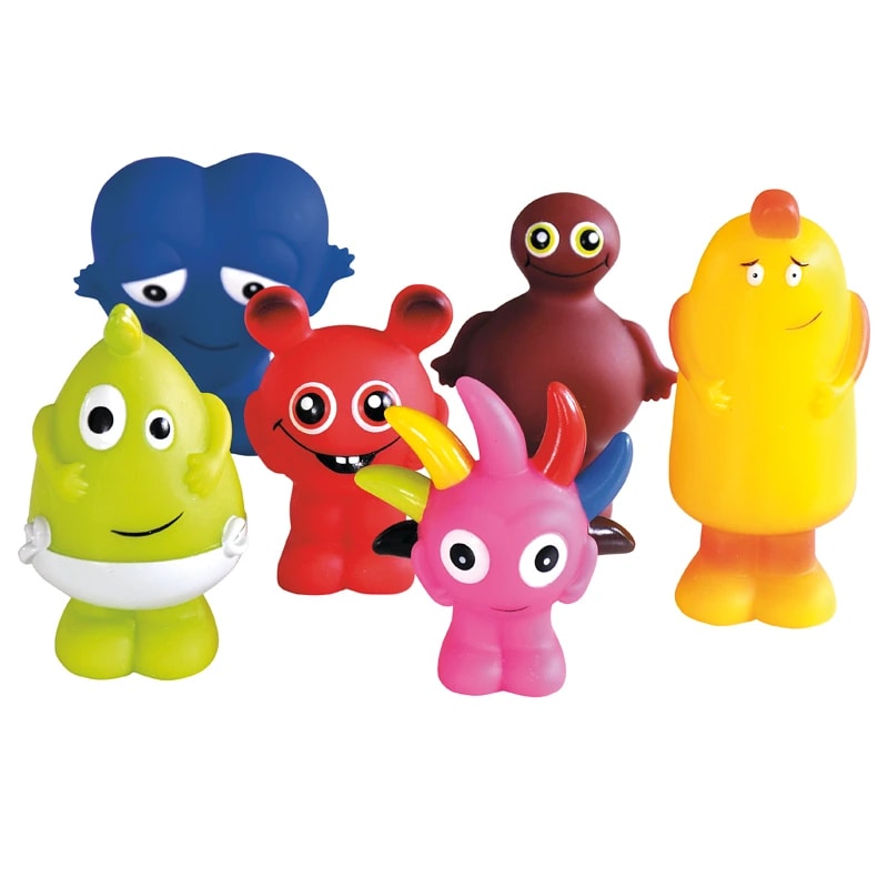 Teddykompaniet Babblarna Plastfigurer 6 st Teddykompaniet