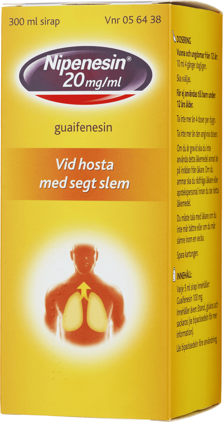 Nipenesin Sirap 20mg/ml Flaska 300 ml Nipenesin