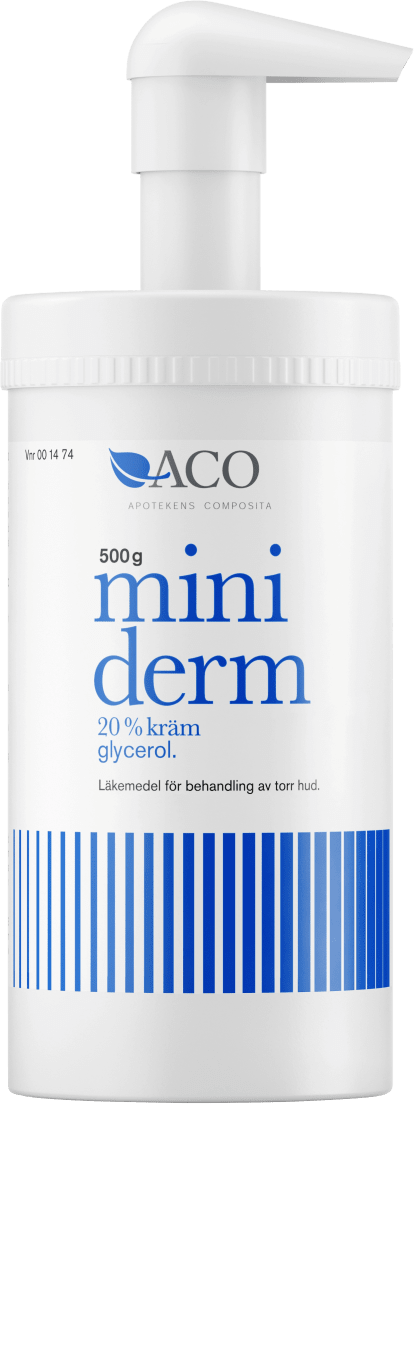 Miniderm kräm 20% 500 g Miniderm
