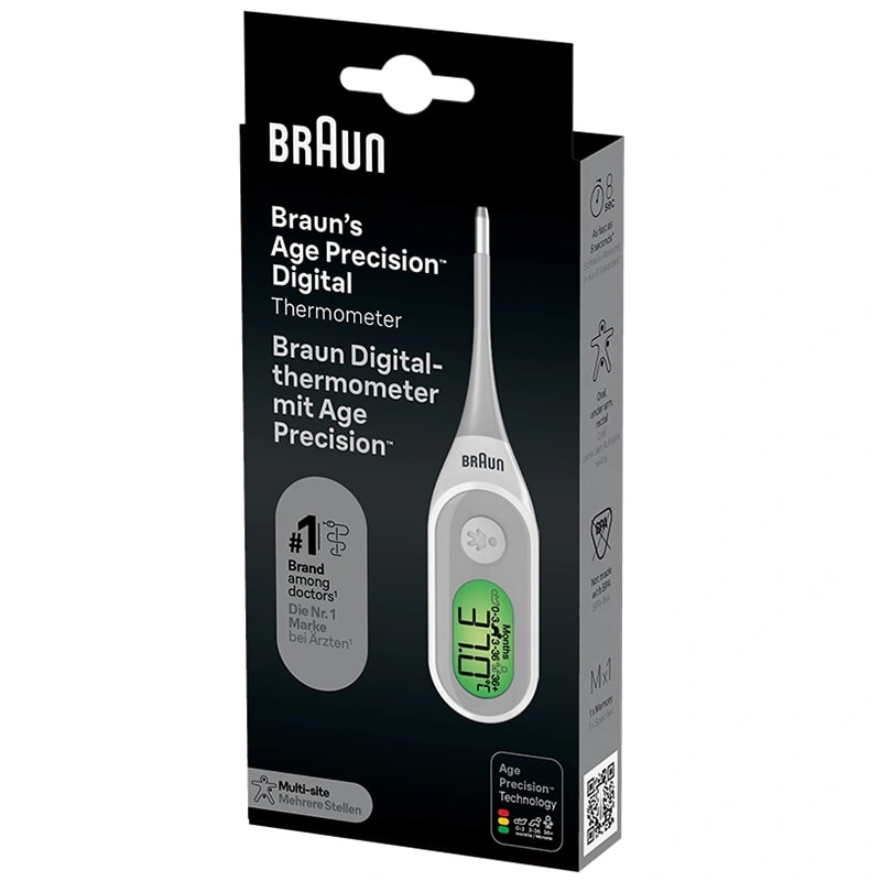 Braun Age Precision digital febertermometer PRT2000 Braun