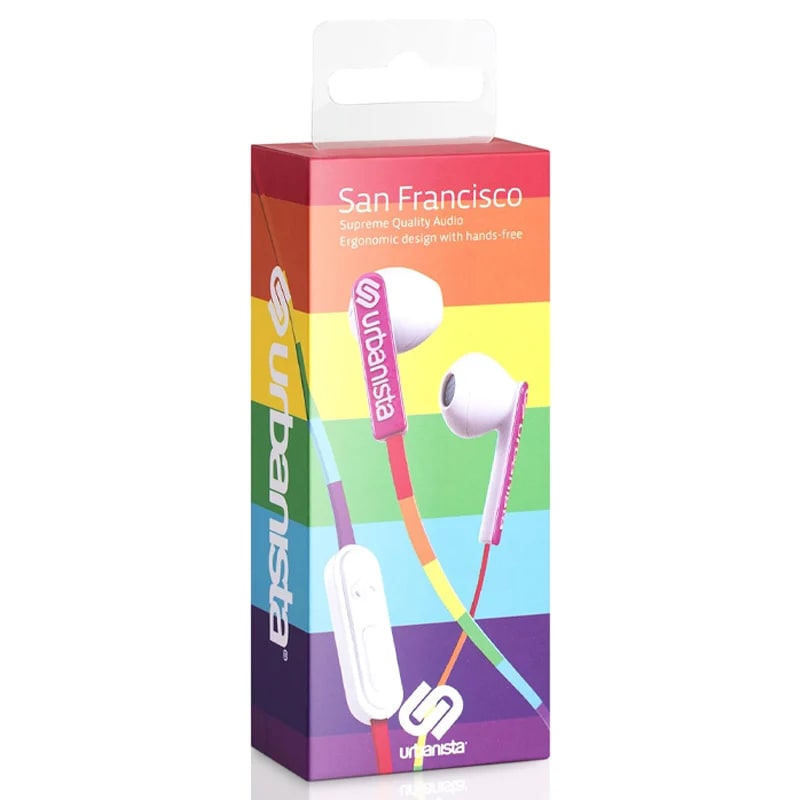 Urbanista San Francisco USB-C Lucky Rainbow hörlurar Urbanista