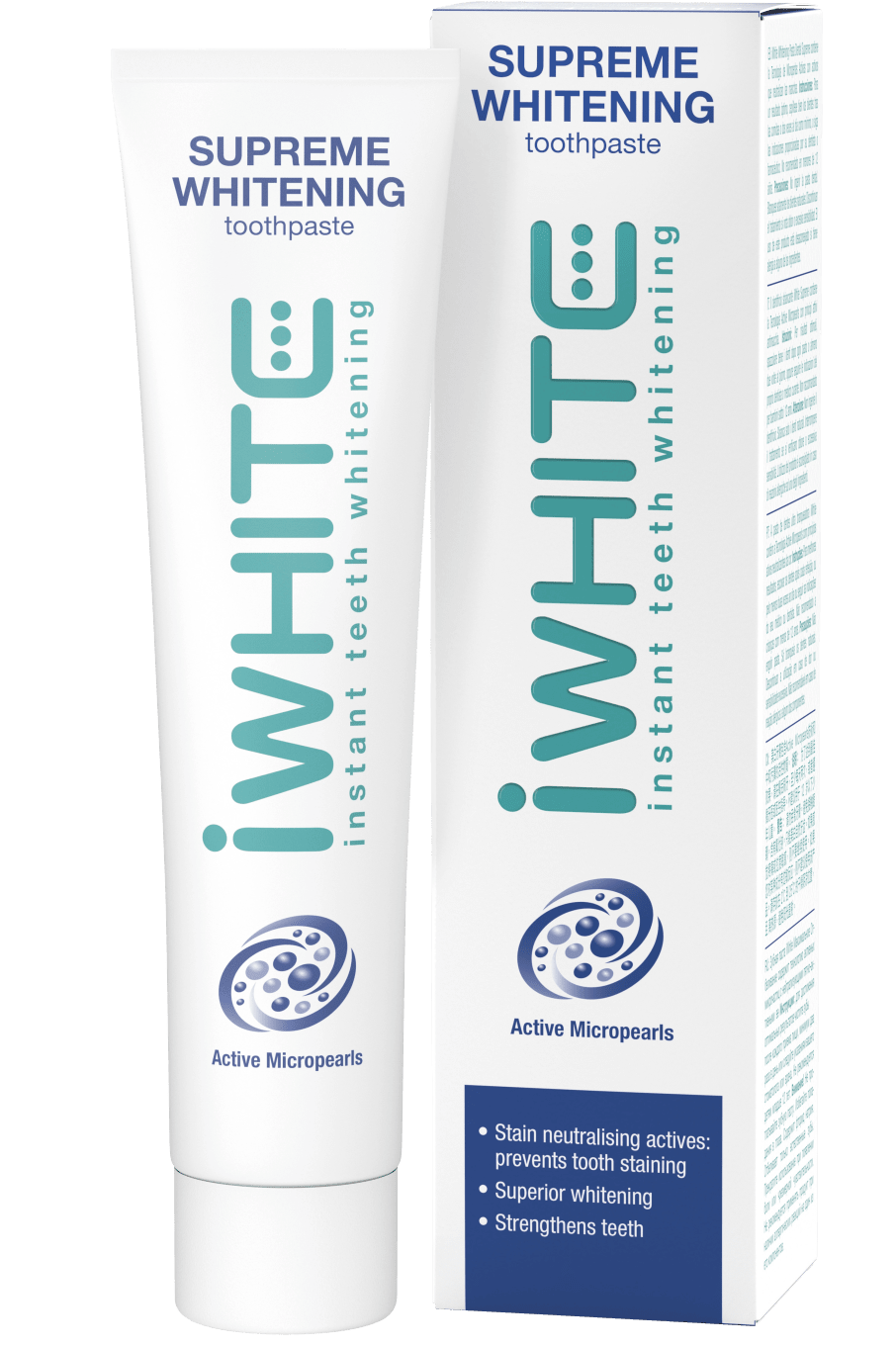 iWHITE Instant Whitening Tandkräm 75 ml Iwhite