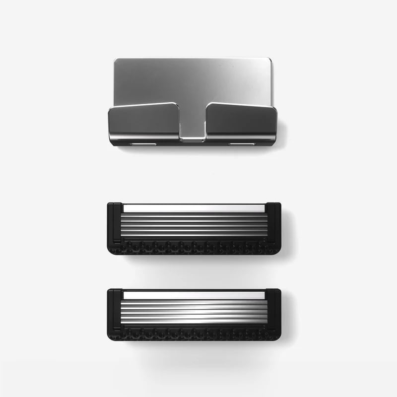 Melle Chrome Razor Kit Melle