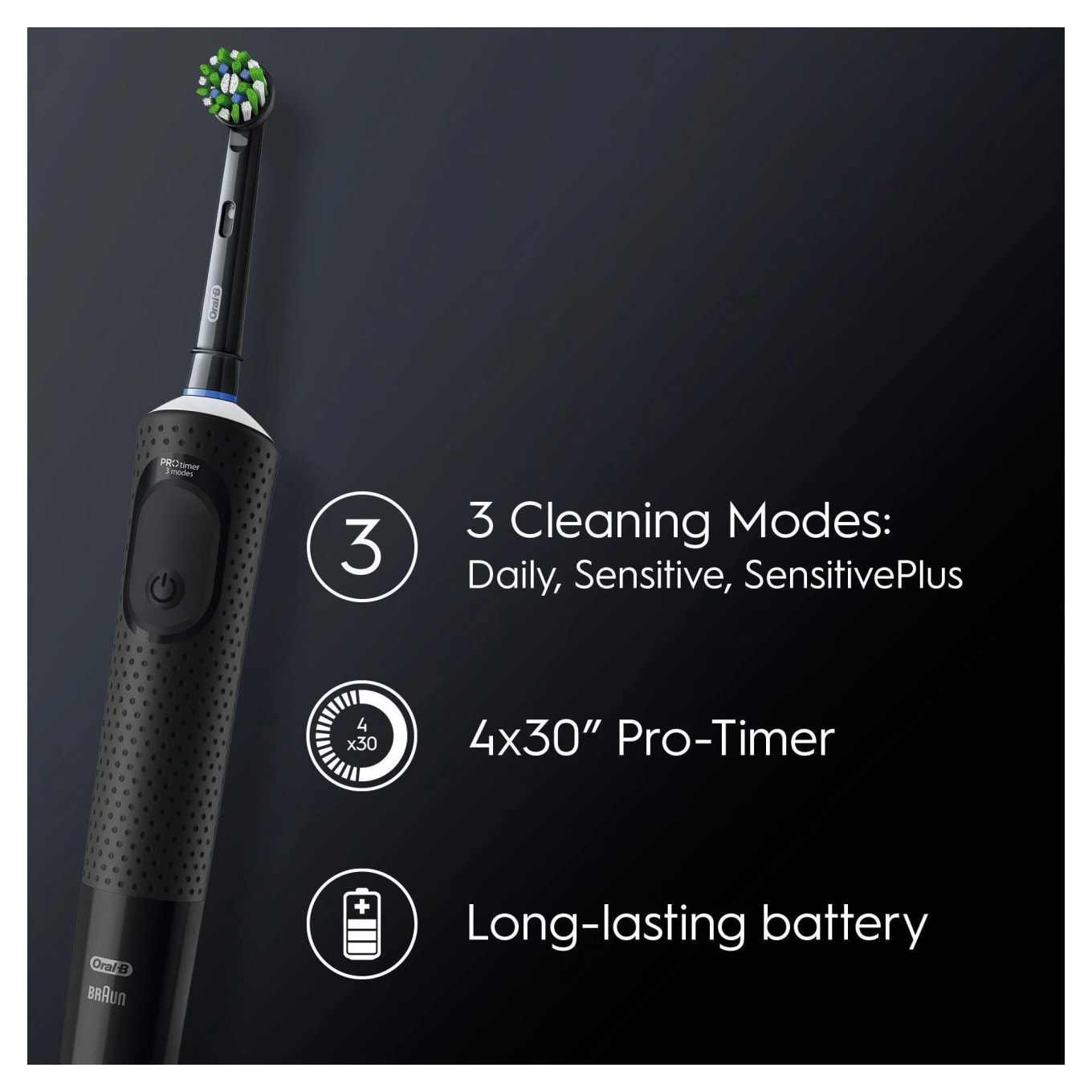 Oral-B Vitality Pro Svart Oral-B