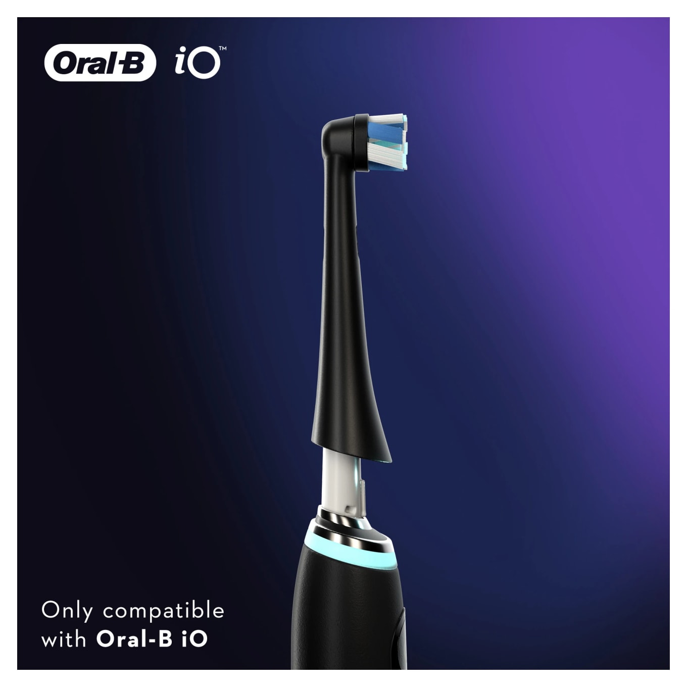 Oral-B iO Ultimate Clean Black Borsthuvud 2-pack Oral-B