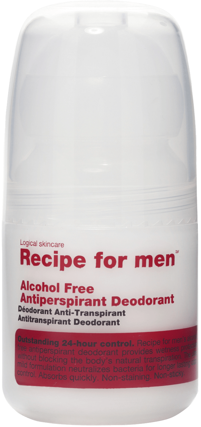 Recipe for Men Alcohol Free Antiperspirant Deodorant 60 ml Recipe for Men