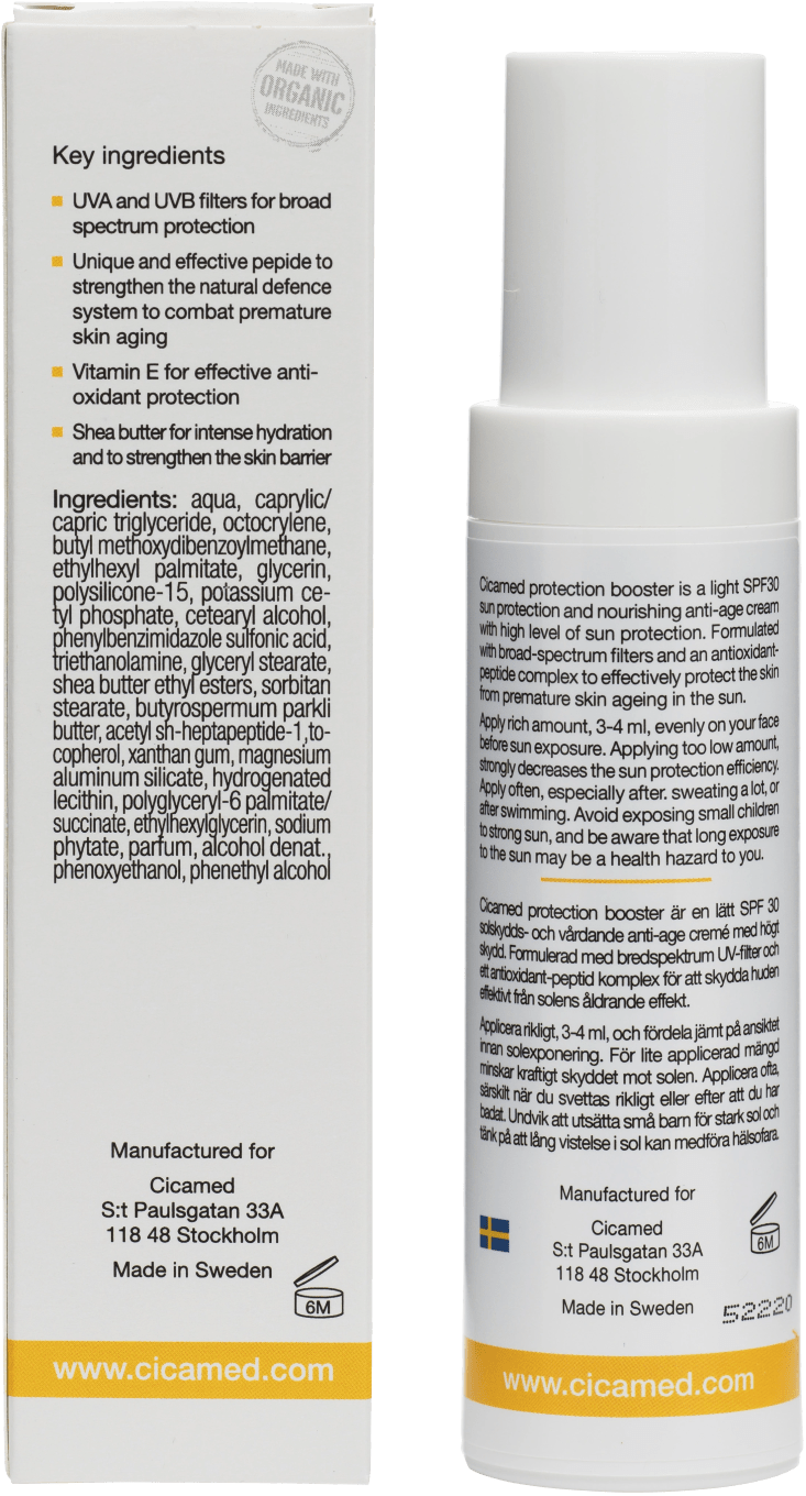 Cicamed Organic Science SPF Protection Booster 50 ml Cicamed