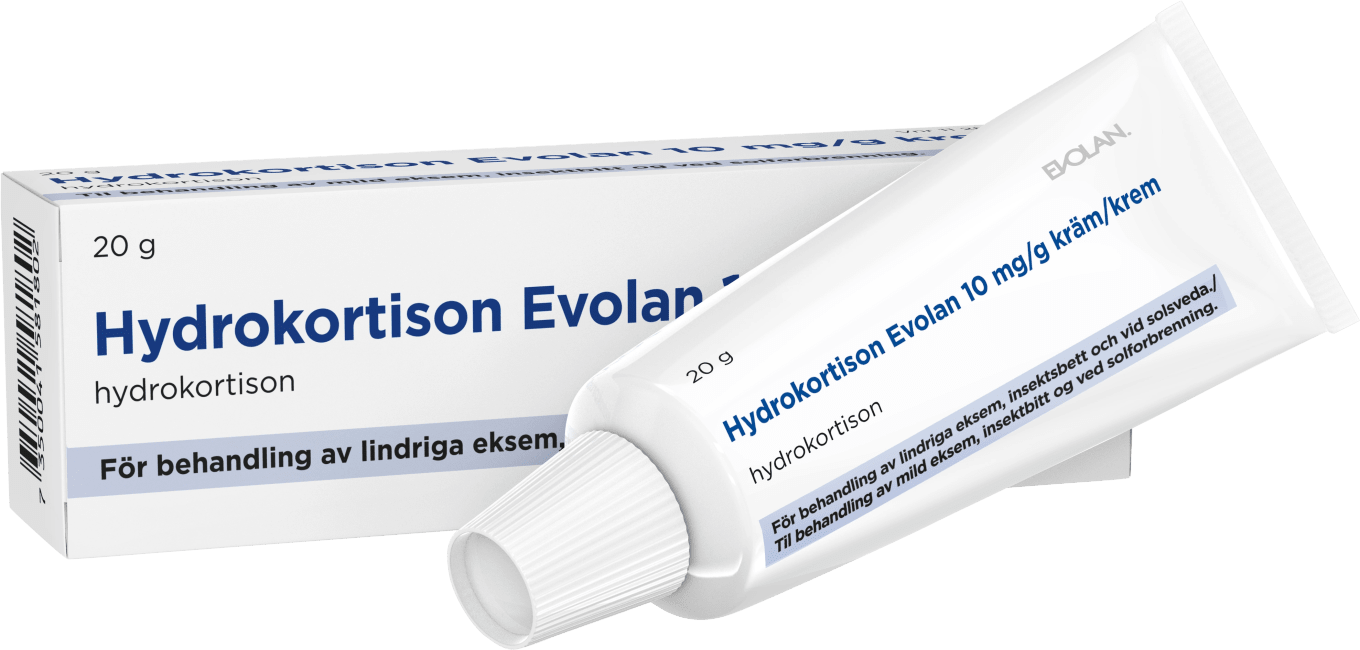 Hydrokortison Evolan 10 mg/g Kräm 20 g Evolan
