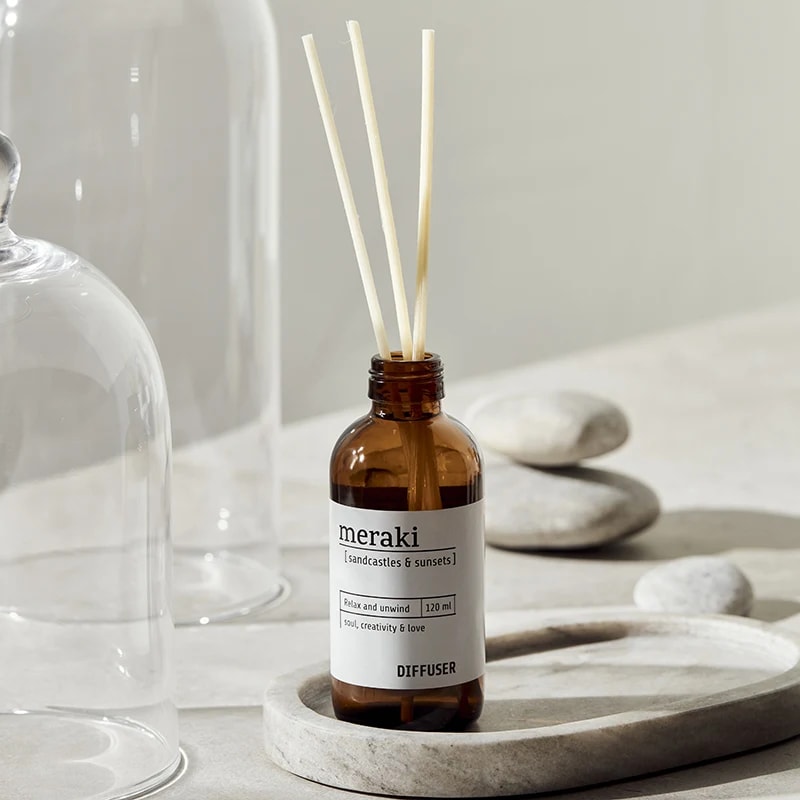Meraki Doftspridare med 7 pinnar Sandcastles & Sunsets 120 ml Meraki