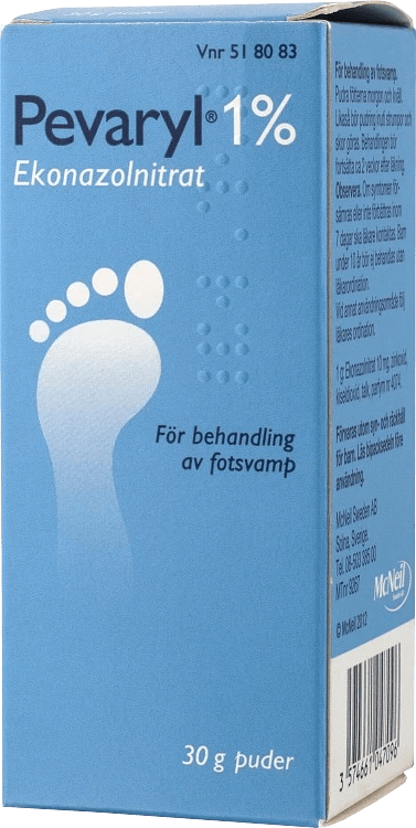 Pevaryl puder 1 % 30 g Pevaryl